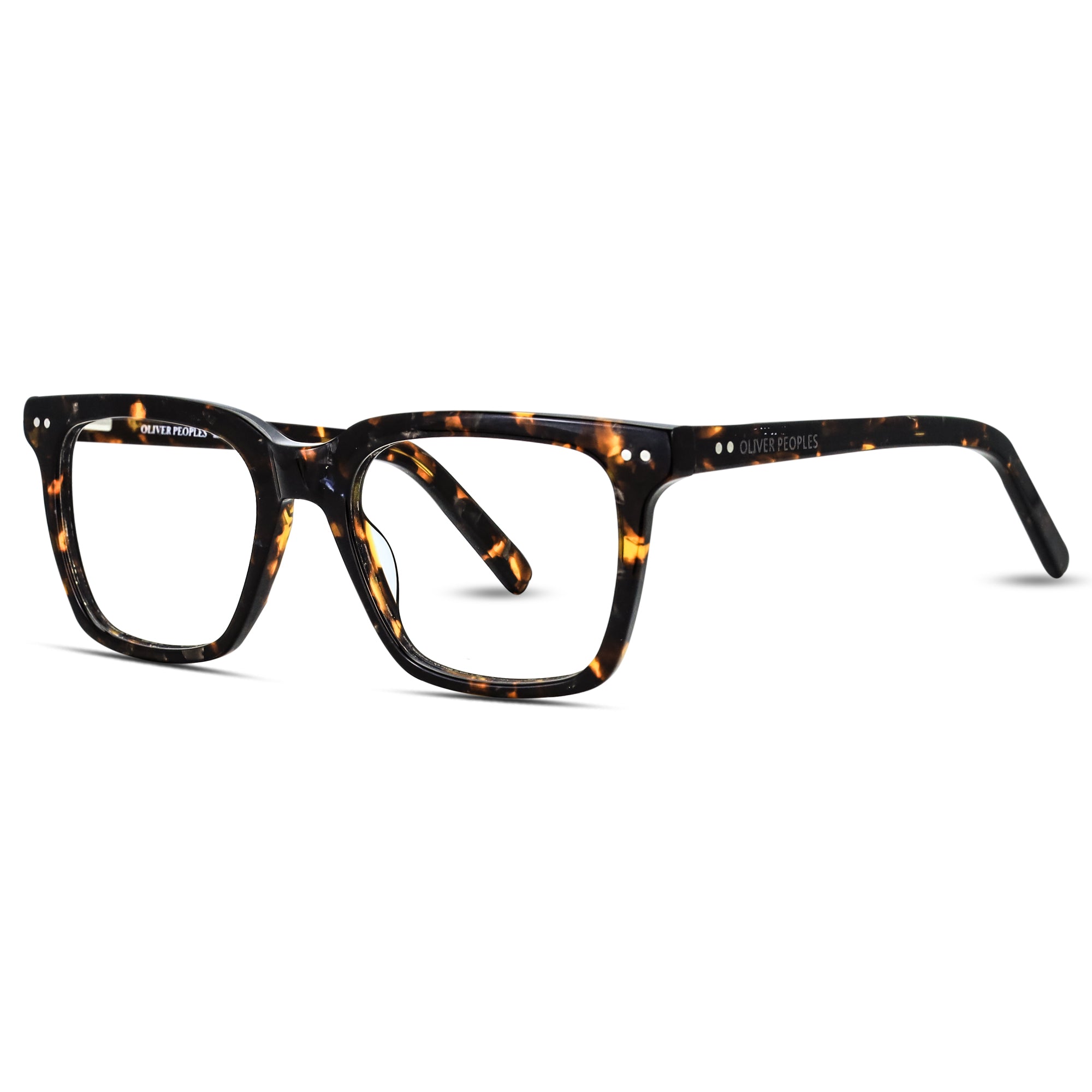 Thick Square Acetate Eyeglasses