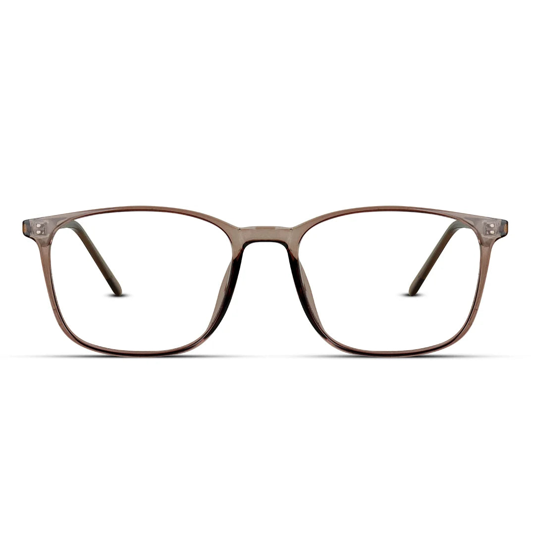 Sleek Rectangle Eyeglasses for Men & Women – Minimalist Unisex Style