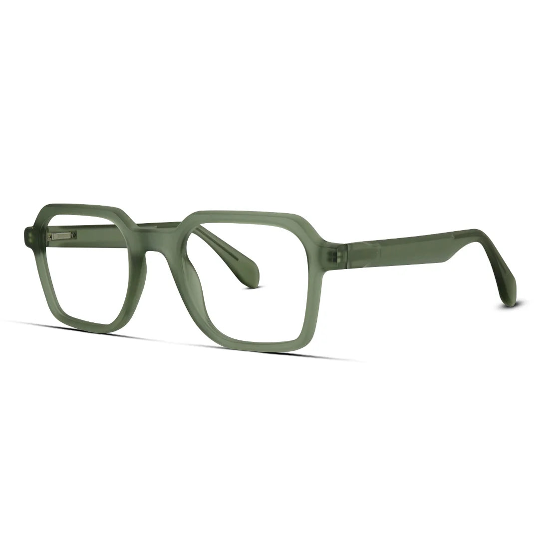Square Bold Men’s Eyeglasses Strong Frames, Modern Edge