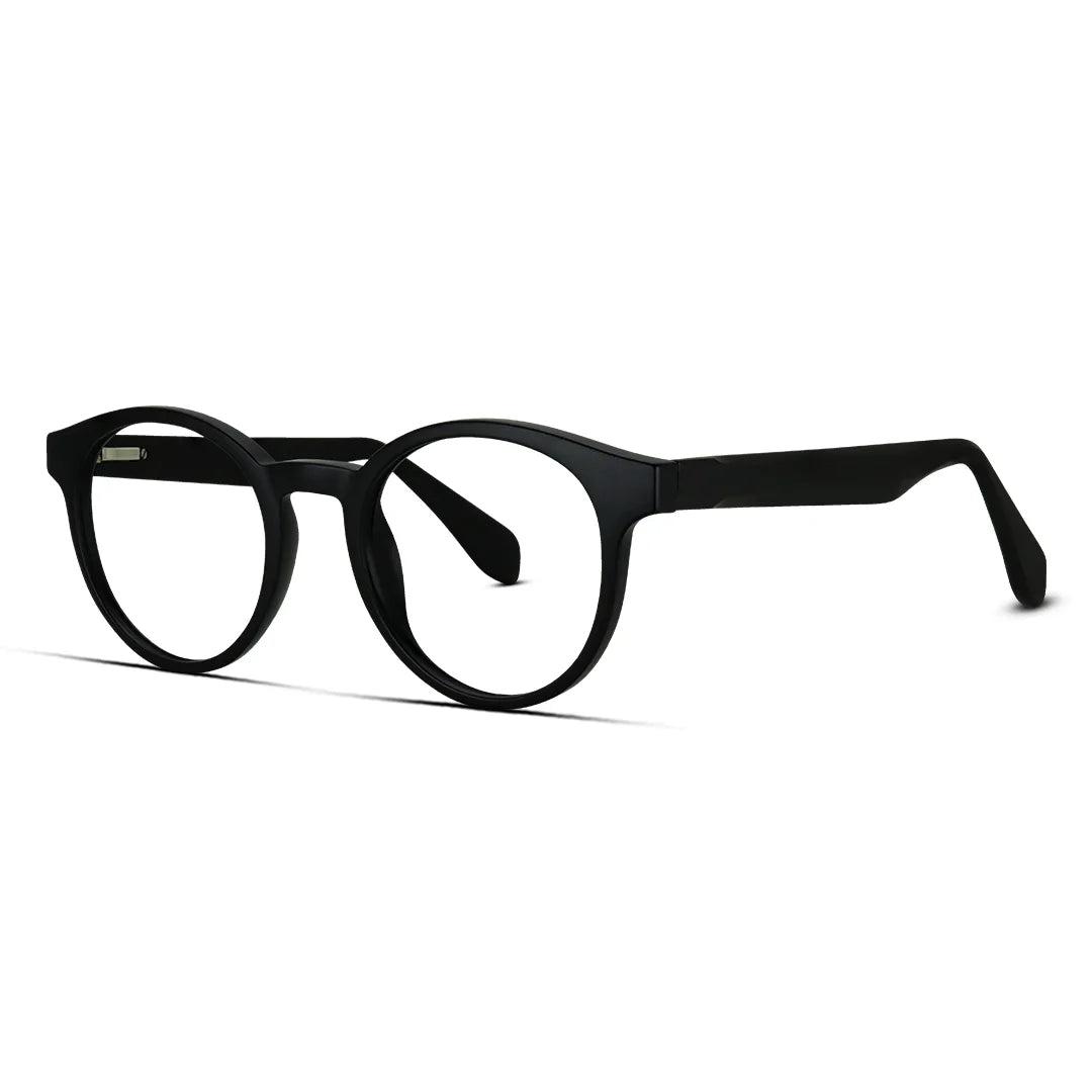 Matte Round Eyeglasses A Soft, Sophisticated Look