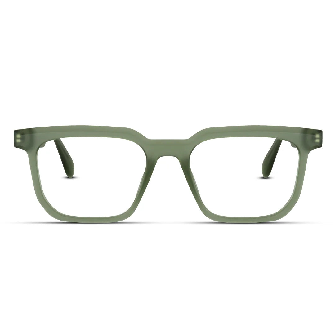 Rectangle Geometric Eyeglasses Modern & Unique Frame