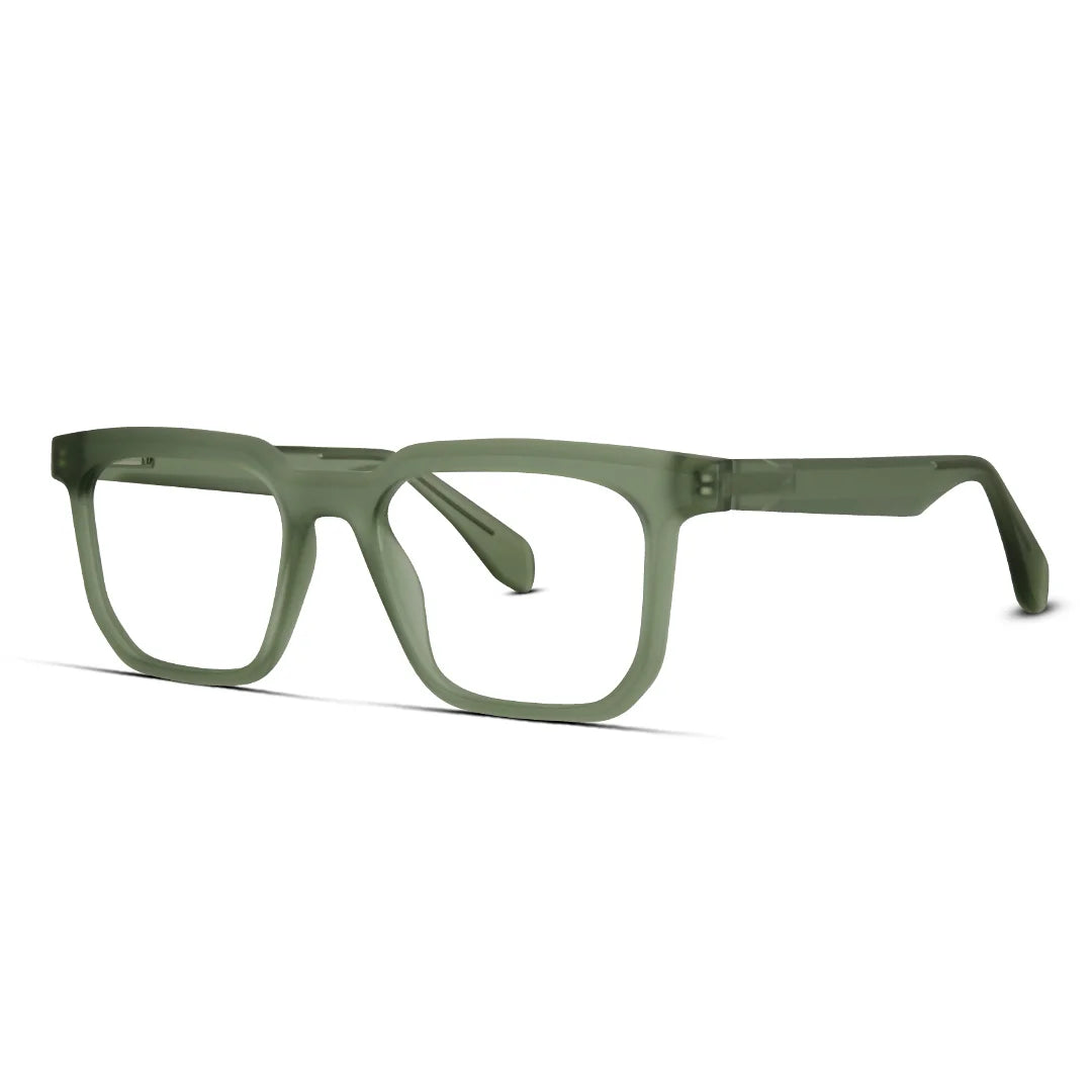 Rectangle Geometric Eyeglasses Modern & Unique Frame