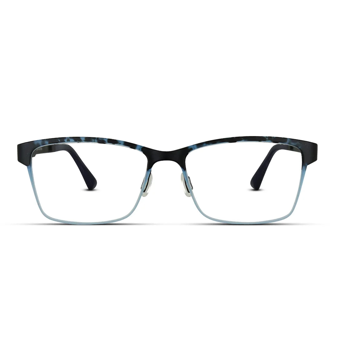 Evo Tec 4801 Rectangle Gradient Eyeglasses | Modern Rectangle Frames for Men & Women