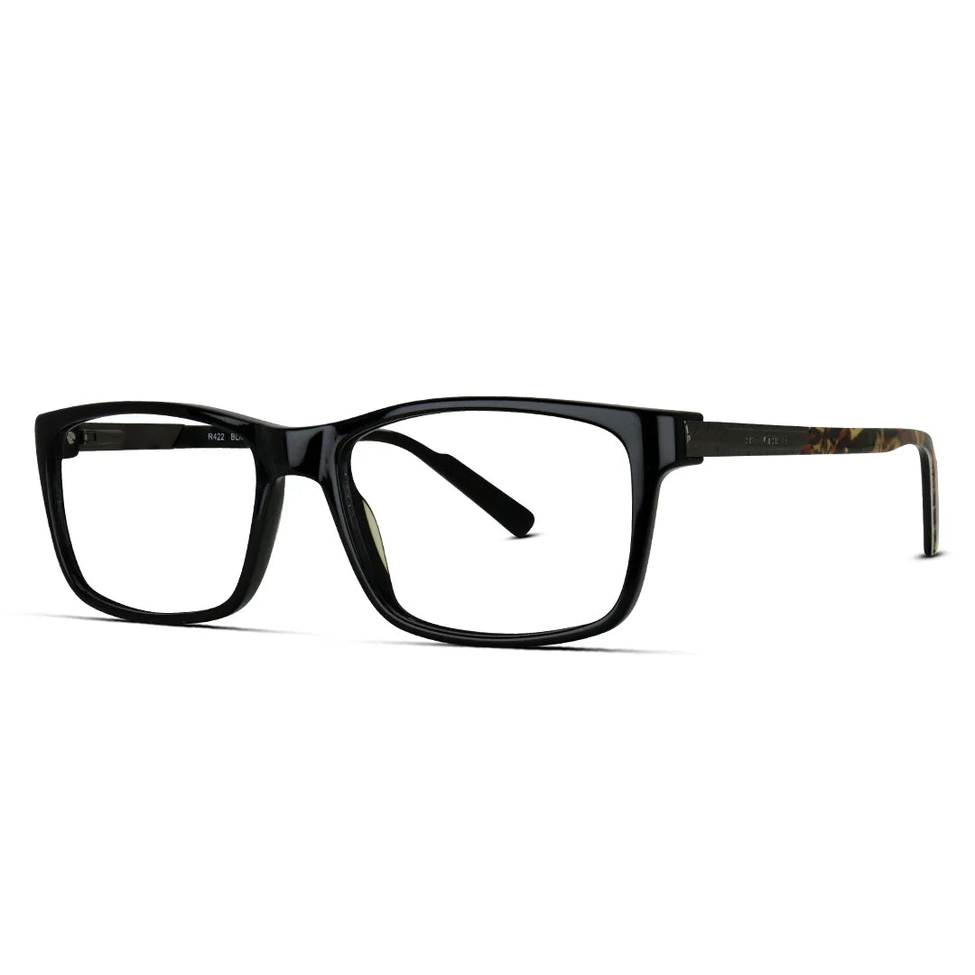 Real Tree Acetate Eyeglasses in Pakistan | Stylish Rectangle Optical Frames for Men & Women