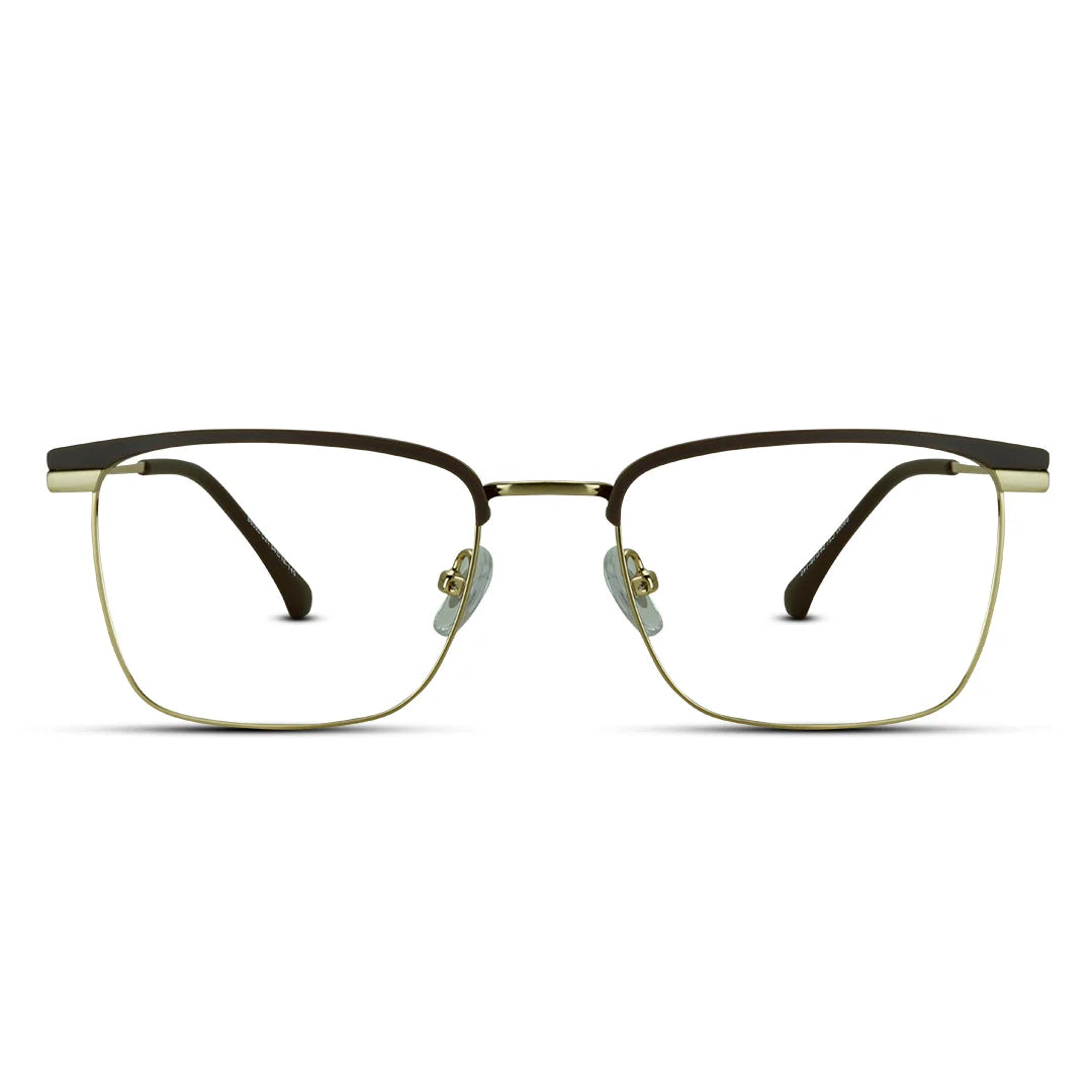 Rectangle Club Style Lightweight Men's Women's Medium Eyeglasses