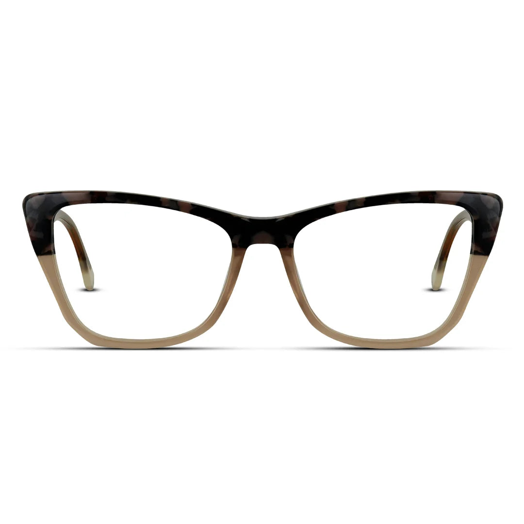 Designer Women’s Cat-Eye Acetate Eyeglasses