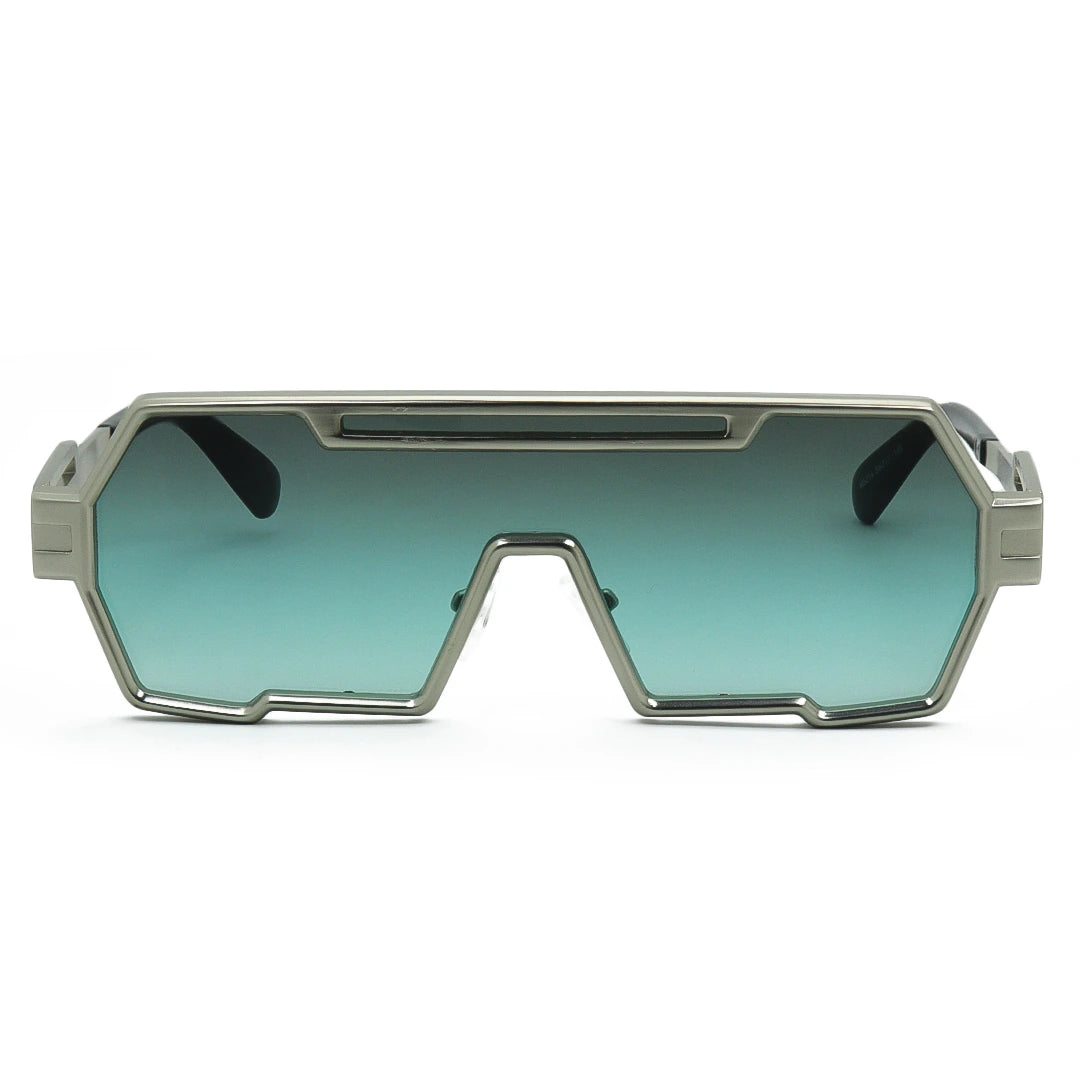 One Piece Metal Medium Men's Sunglasses