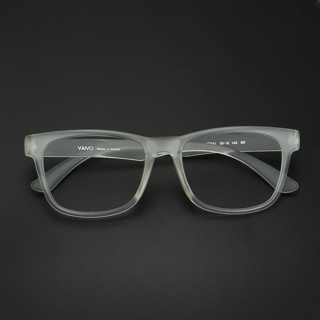 Frosted Medium Lightweight Matte Finish Unisex Eyeglasses