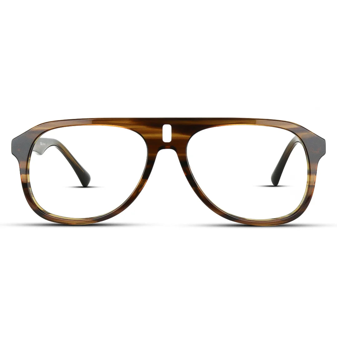 Aviator Acetate Medium Men's Eyeglasses