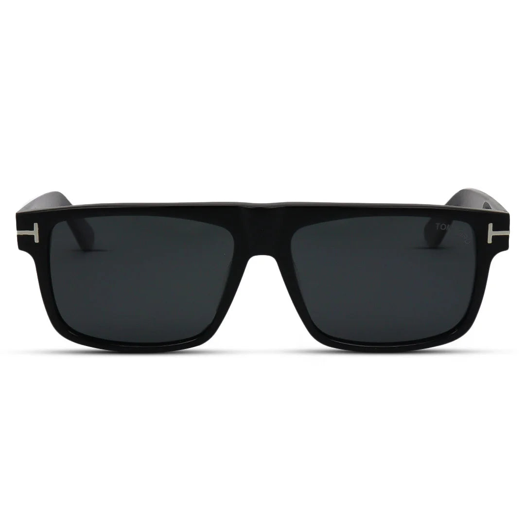 Wide Fit Square Sunglasses for Men Premium Acetate