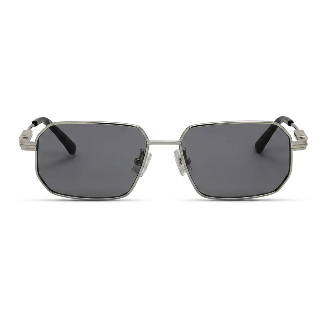 Premium Metal Octagon Sunglasses Unisex Geometric Eyewear