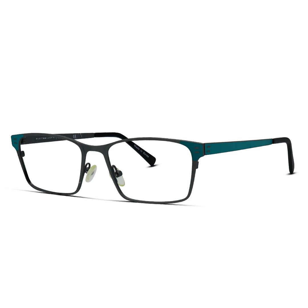 Scott Harris 504 Rectangle Metal Eyeglasses for Women