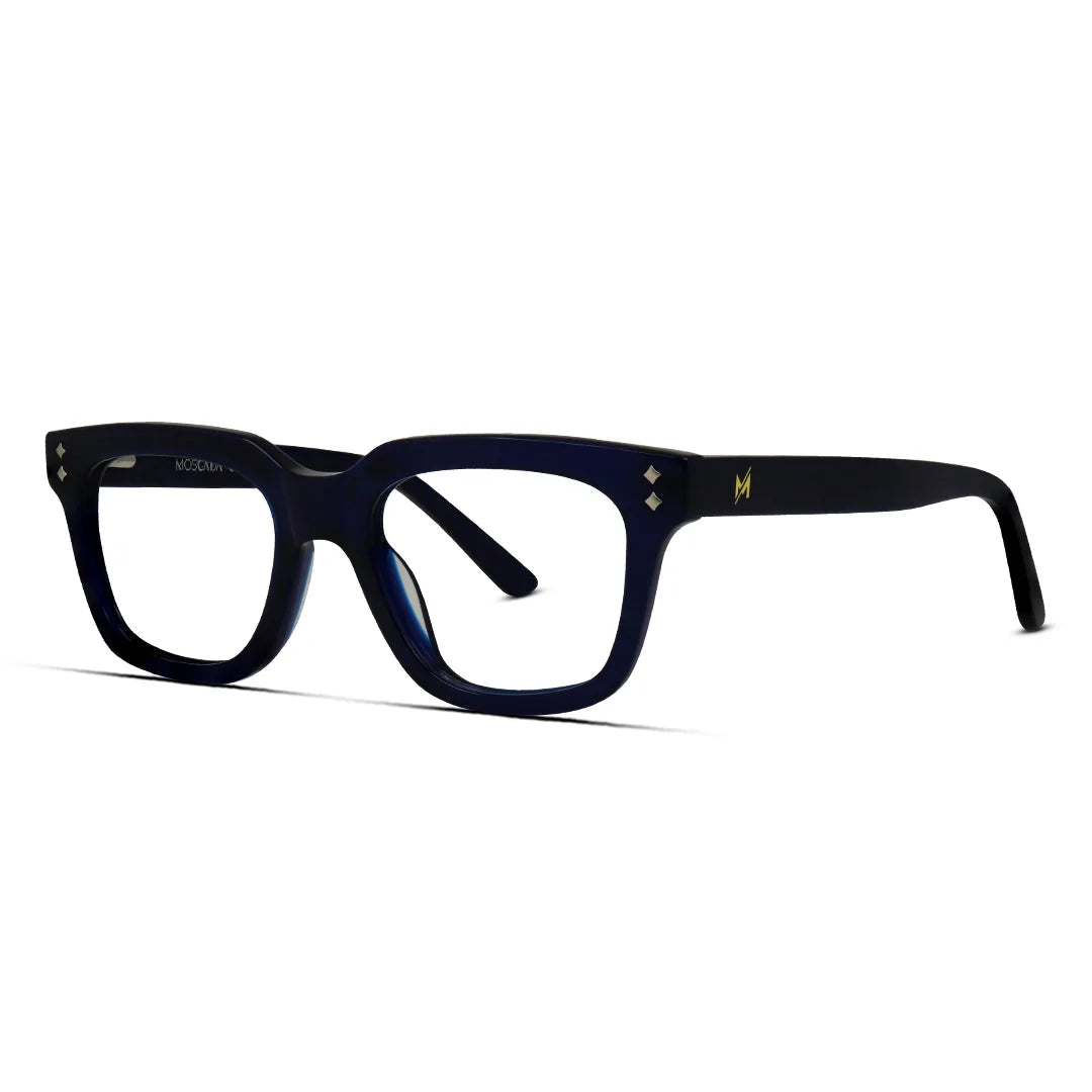 Thick Bold Acetate Eyeglasses for Men and Women