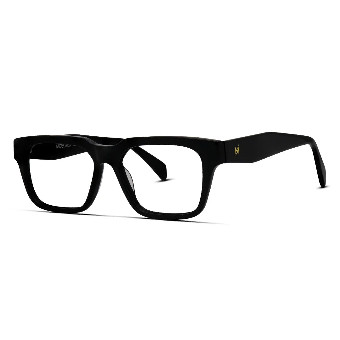Men’s Bold Rectangle Eyeglasses