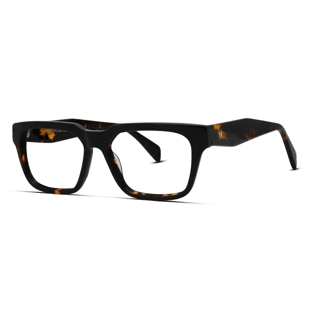 Men’s Bold Rectangle Eyeglasses