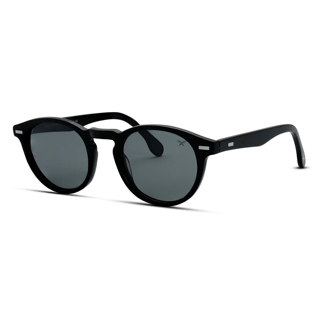 Caxman 1520 Round Medium Acetate Unisex Sunglasses