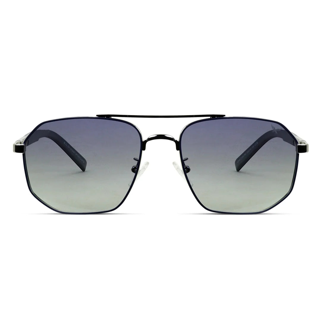Caxman 6314 Hexagon Aviator Medium Men's Sunglasses