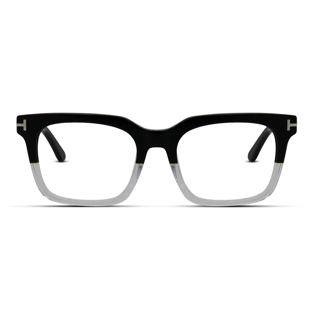 Thick Square Glasses for Men Classic Intellectual Styles
