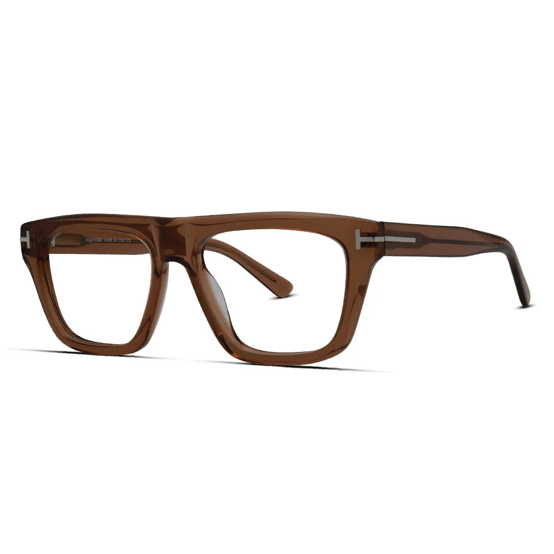 Thick Square & Teardrop Aviator Glasses for Men
