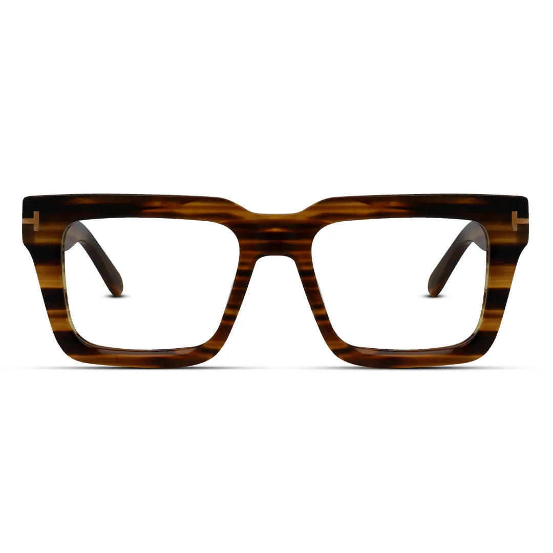 Men’s Thick Vintage Acetate Eyeglasses Retro Frames