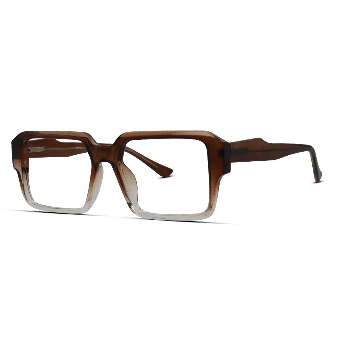 Affordable Thick Rectangle Eyewear Bold Style