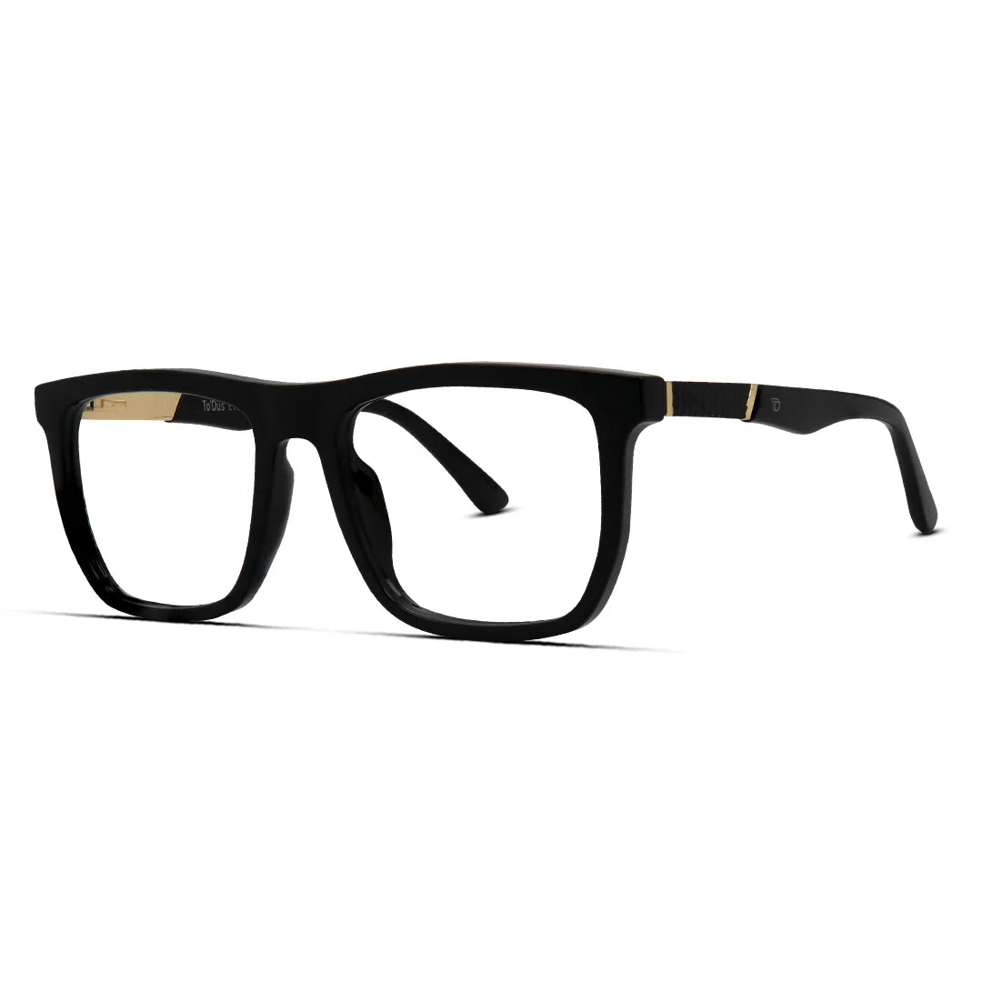 Men’s Hexagon Acetate Eyeglasses Modern Geometric Frame