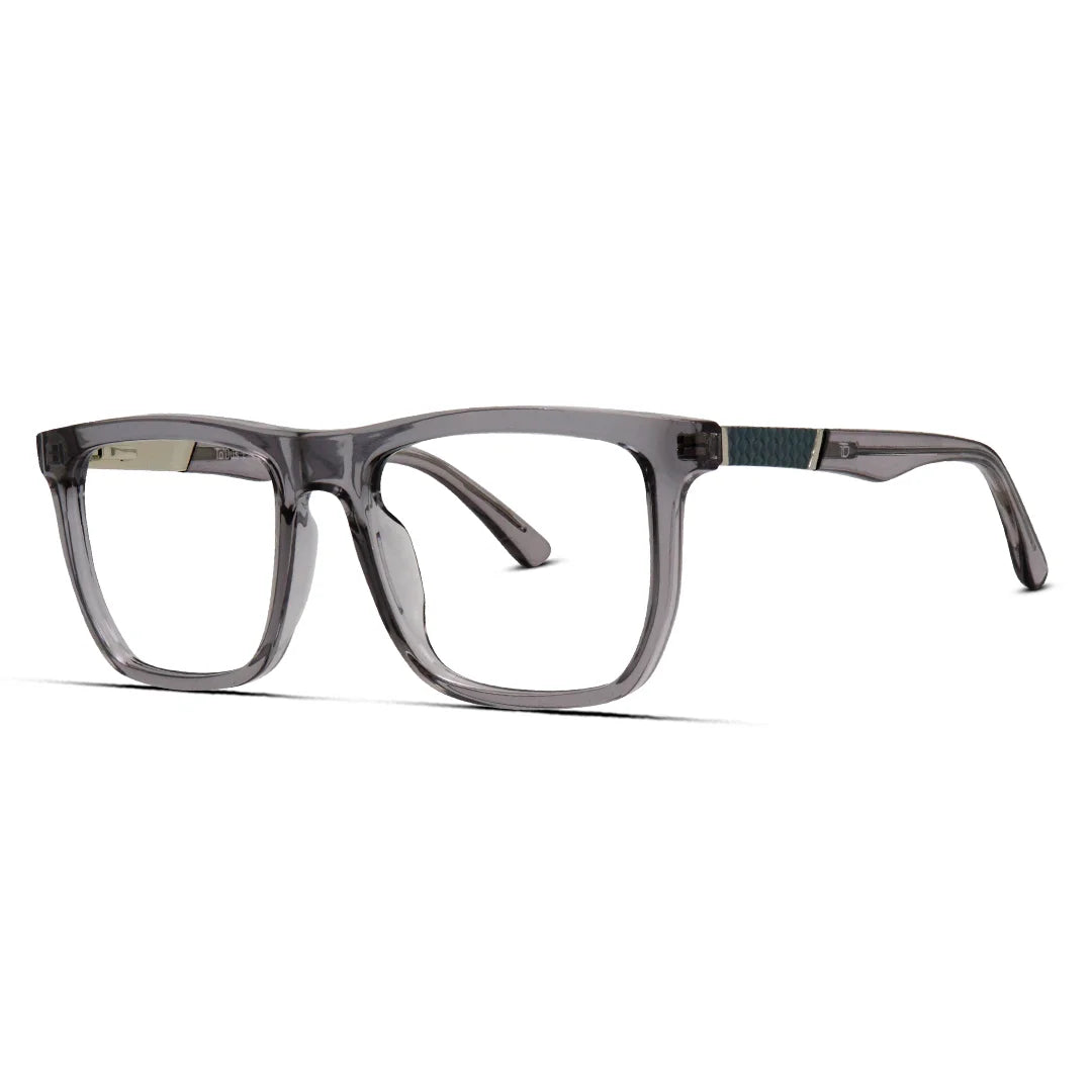 Men’s Hexagon Acetate Eyeglasses Modern Geometric Frame