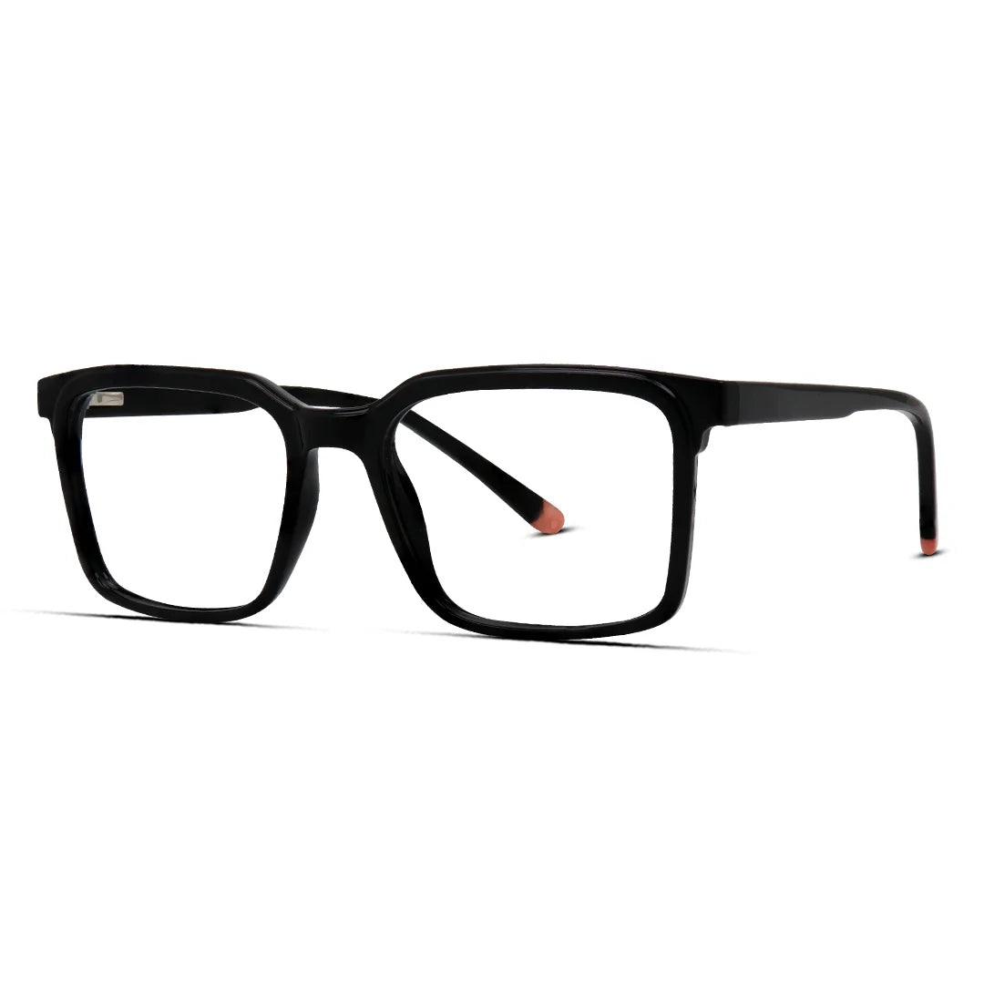 Lightweight TR Rectangular Eyeglasses Flexible Unisex Frames