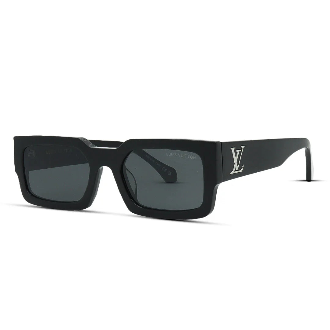 Bold Rectangle Sunglasses – Modern Edge & Confident Style