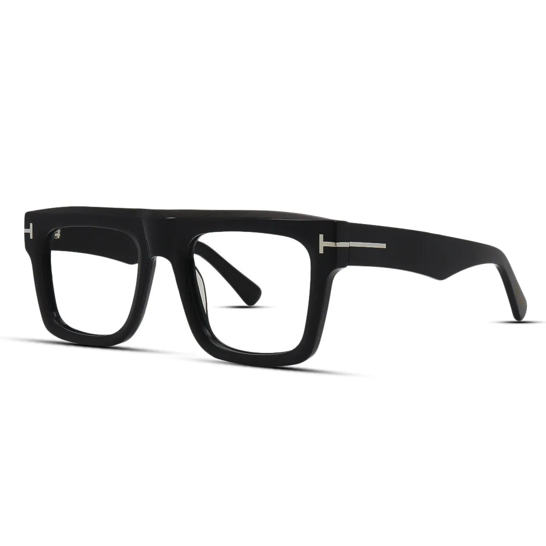 Bold Fit Acetate Eyeglasses Thick Statement Frame