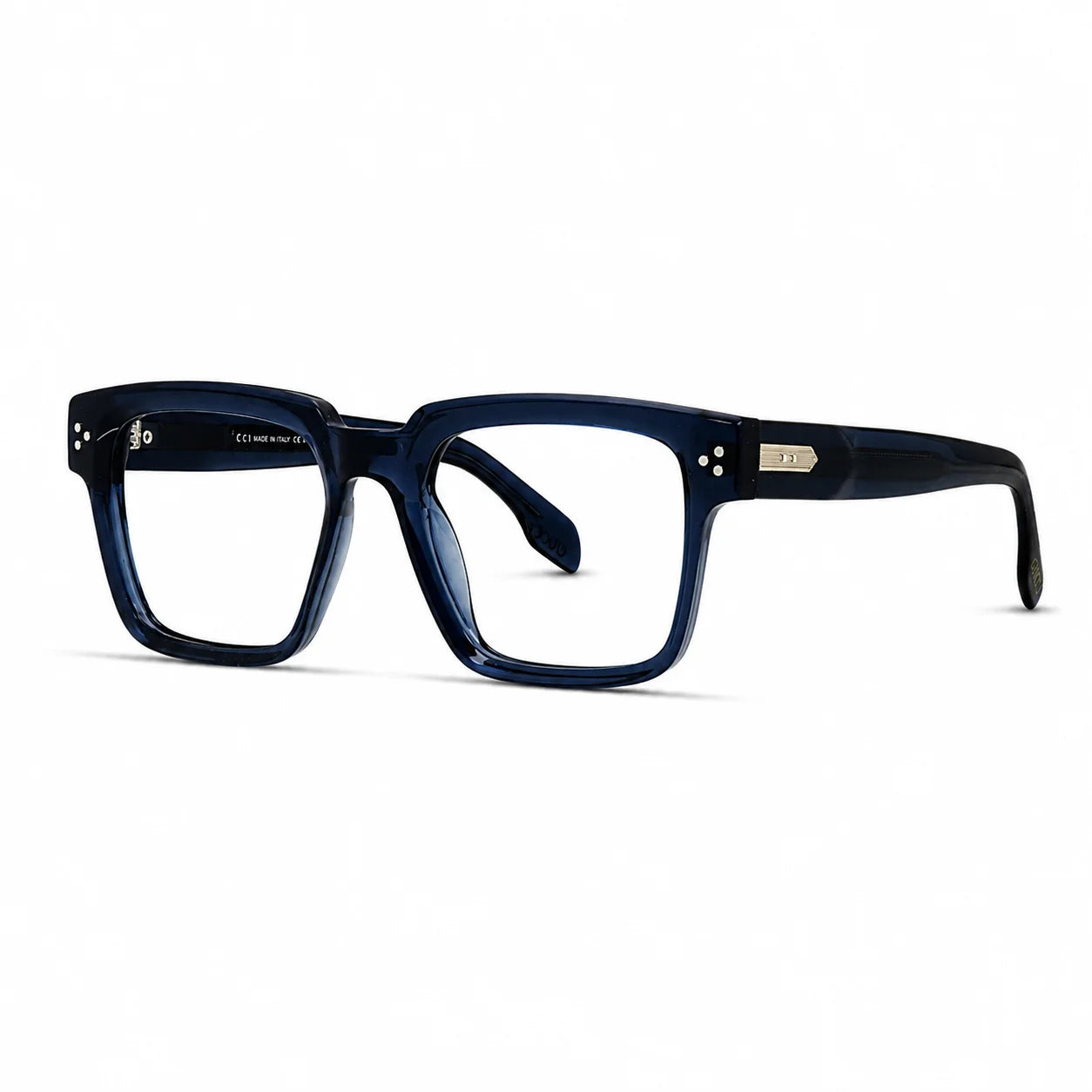 Thick Square Acetate Eyeglasses for Men Bold & Premium Frame