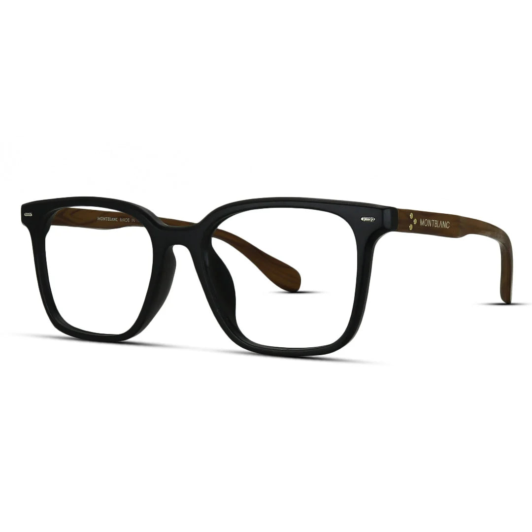 Square Matte Finish Eyeglasses – Bold & Modern Eyewear Style