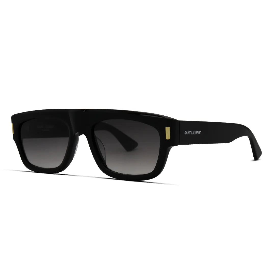 Men’s Thick Acetate Rectangle Sunglasses Bold Statement Frames