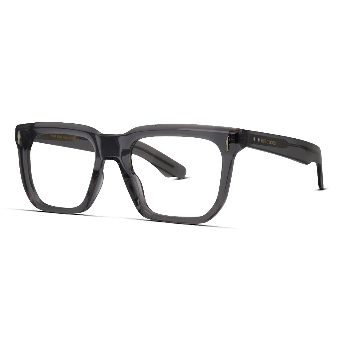Thick Hexagon Acetate Eyeglasses Bold Unisex Geometric Frames