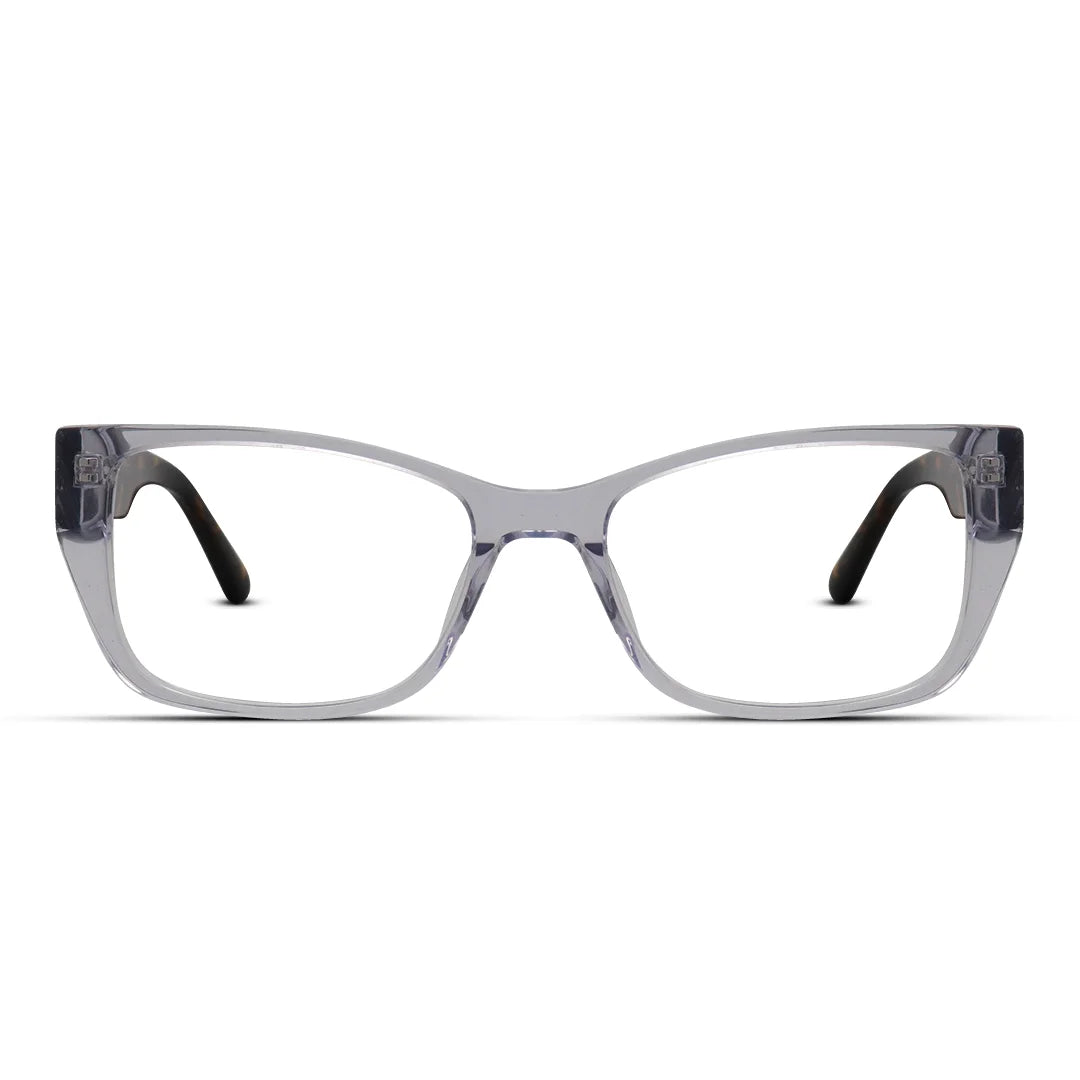 Women's Semi-Cat Eye Acetate Glasses Elegant & Flattering