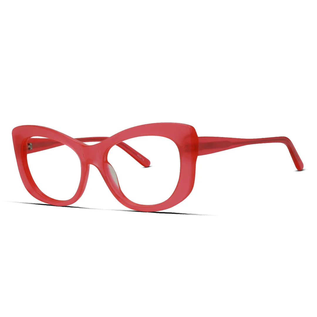 Iconic Cat Eye Acetate Eyeglasses Women's Statement Frames