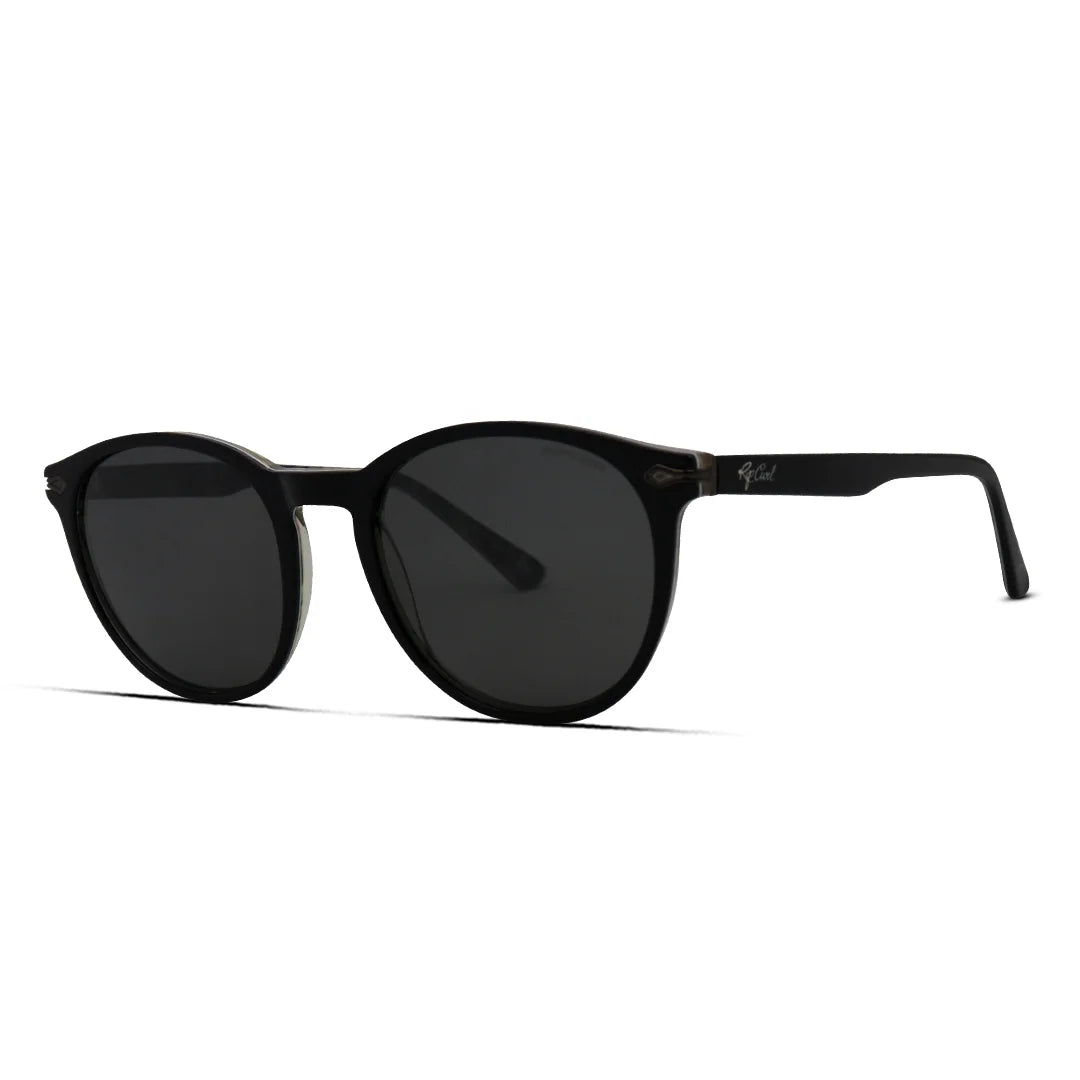 Unisex Semi-Round Acetate Sunglasses Handcrafted Designer Frame