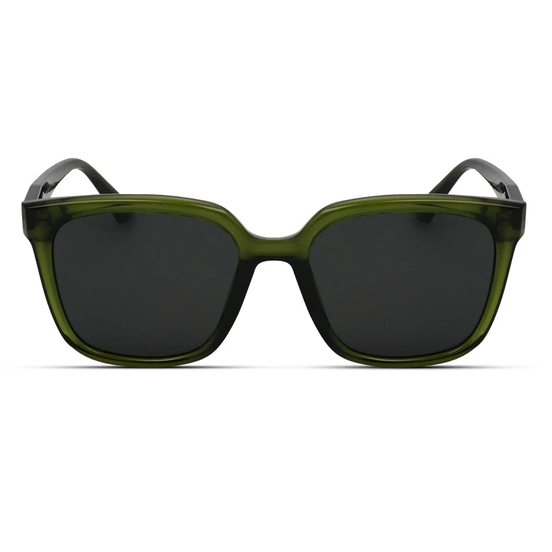 Unisex Square TR Polarized Sunglasses Lightweight Sunwear
