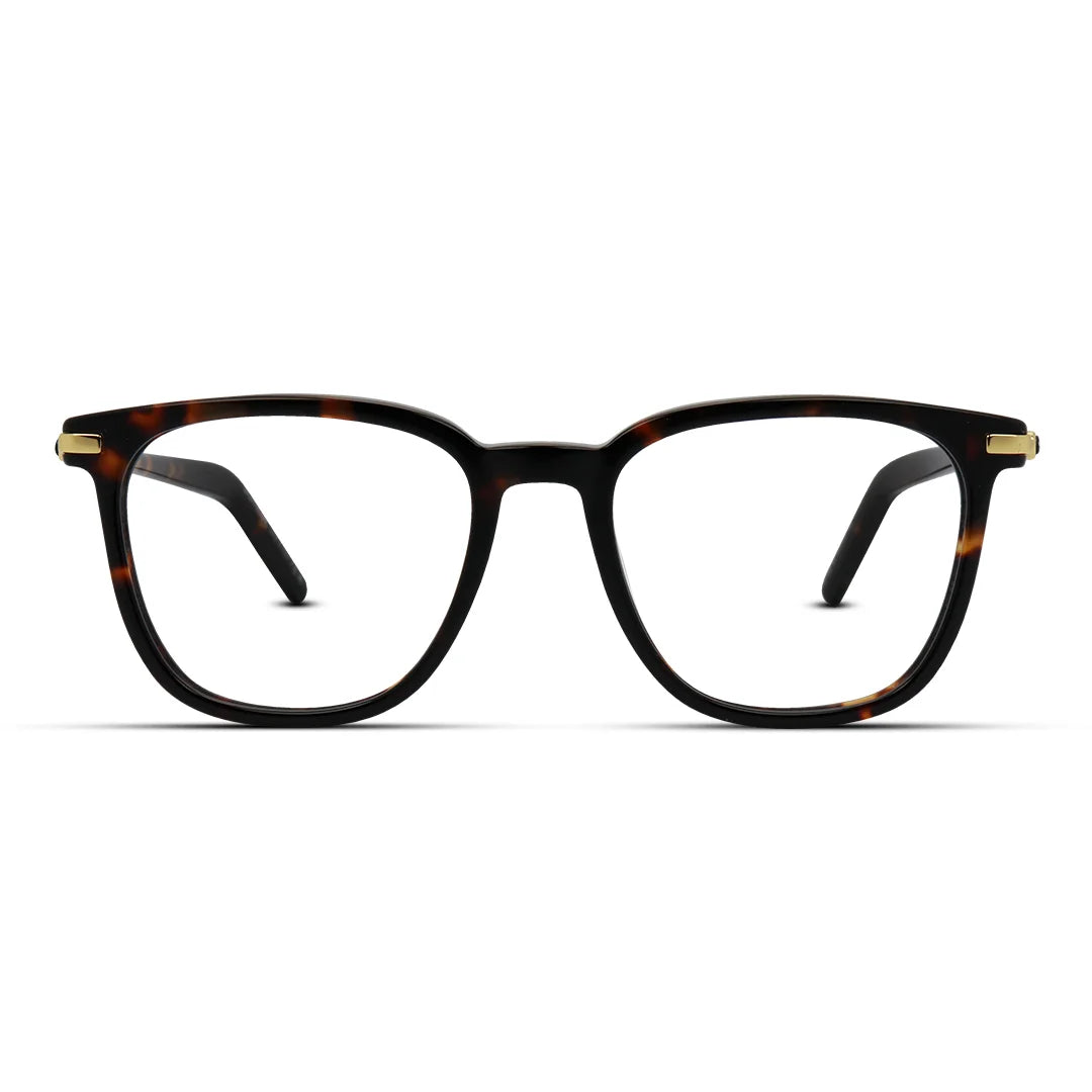 Men's Sleek Square Acetate Eyeglasses