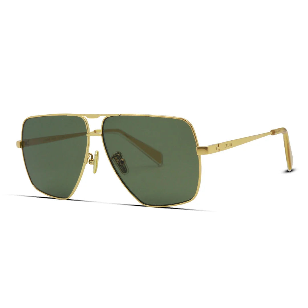 Premium Metal Aviator Sunglasses for Men Anti-Glare Coated