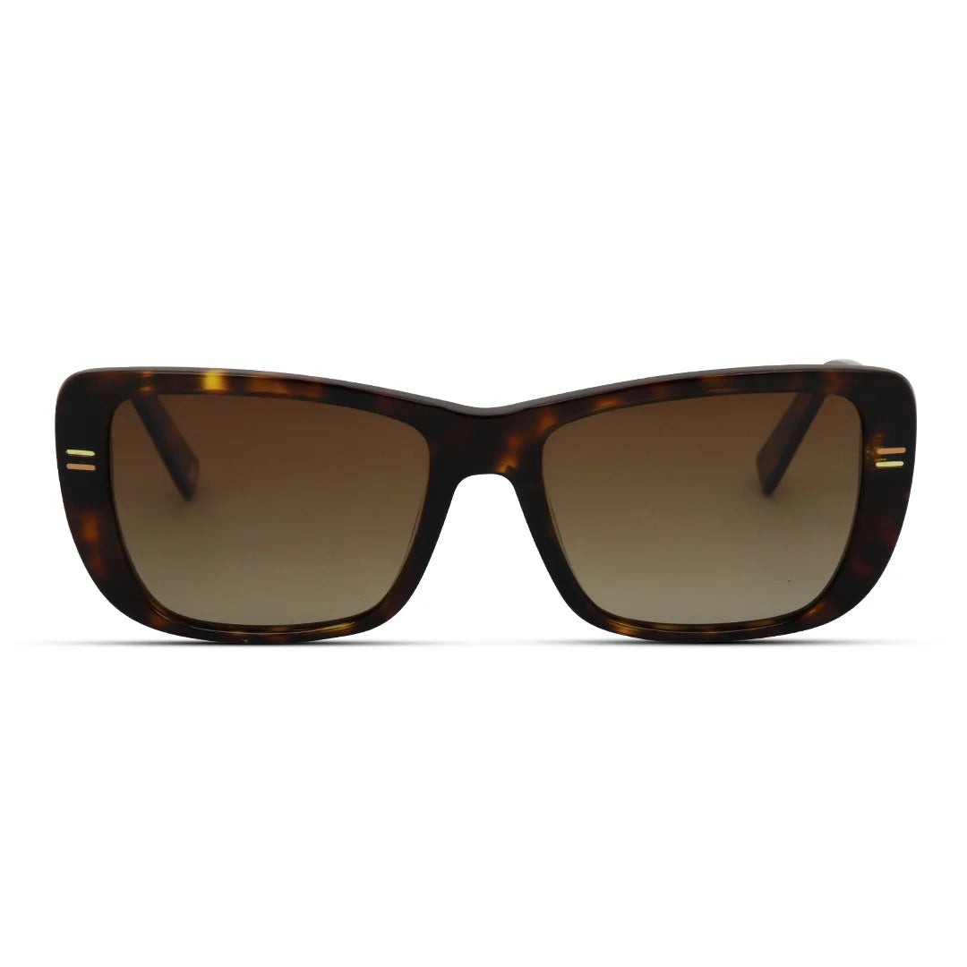Kubik 2080S Acetate Polarized Semi Cat Eye Sunglasses