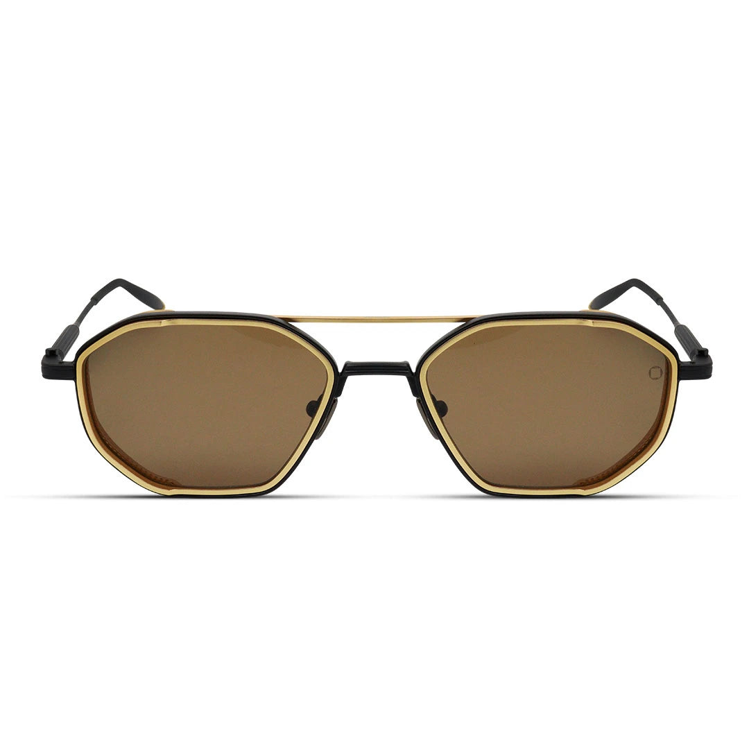 Eris Two Luxury Metal Geometric Sunglasses