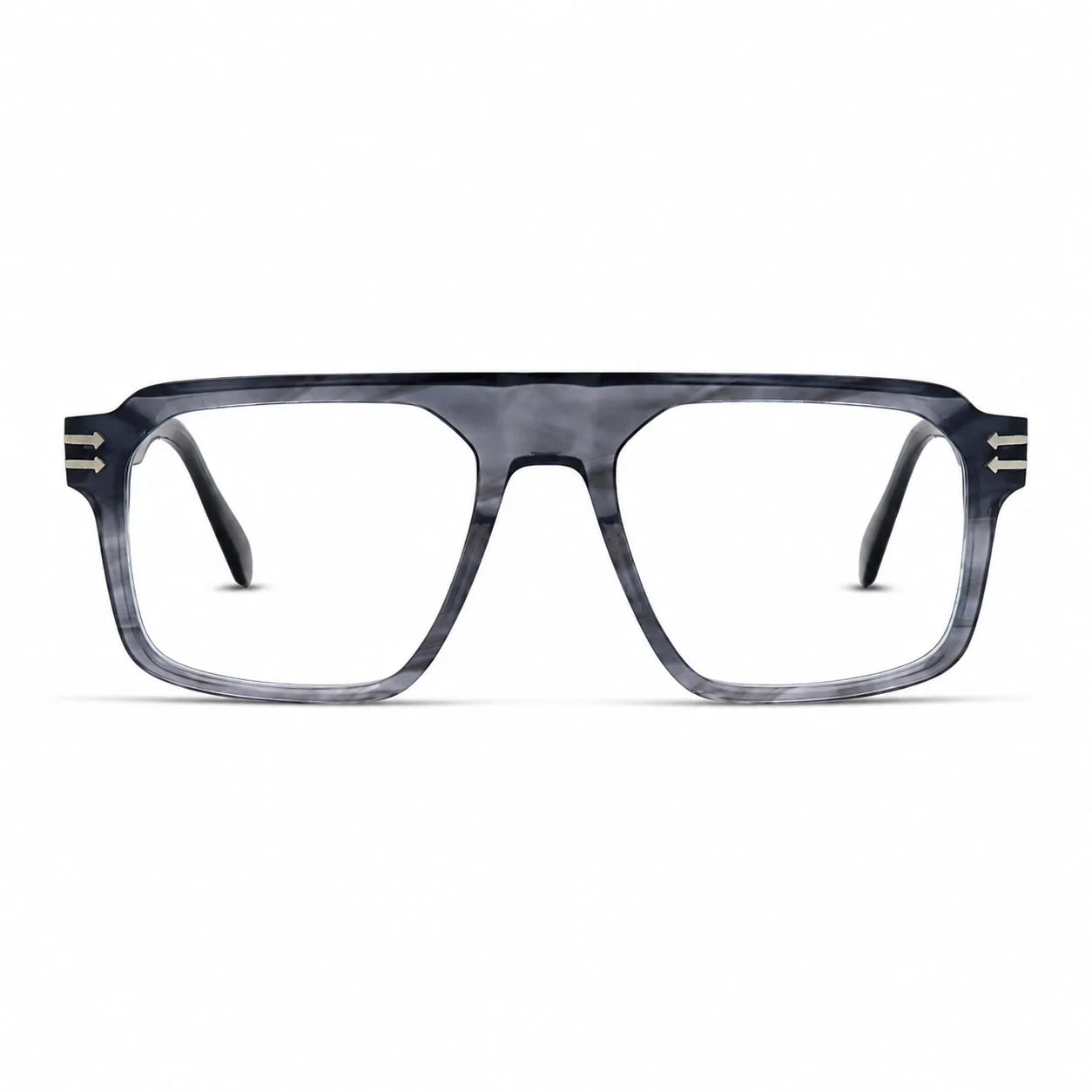 Men's Wide Fit Acetate Aviator Eyeglasses