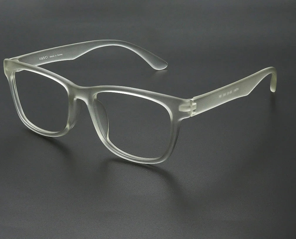Frosted Medium Lightweight Matte Finish Unisex Eyeglasses