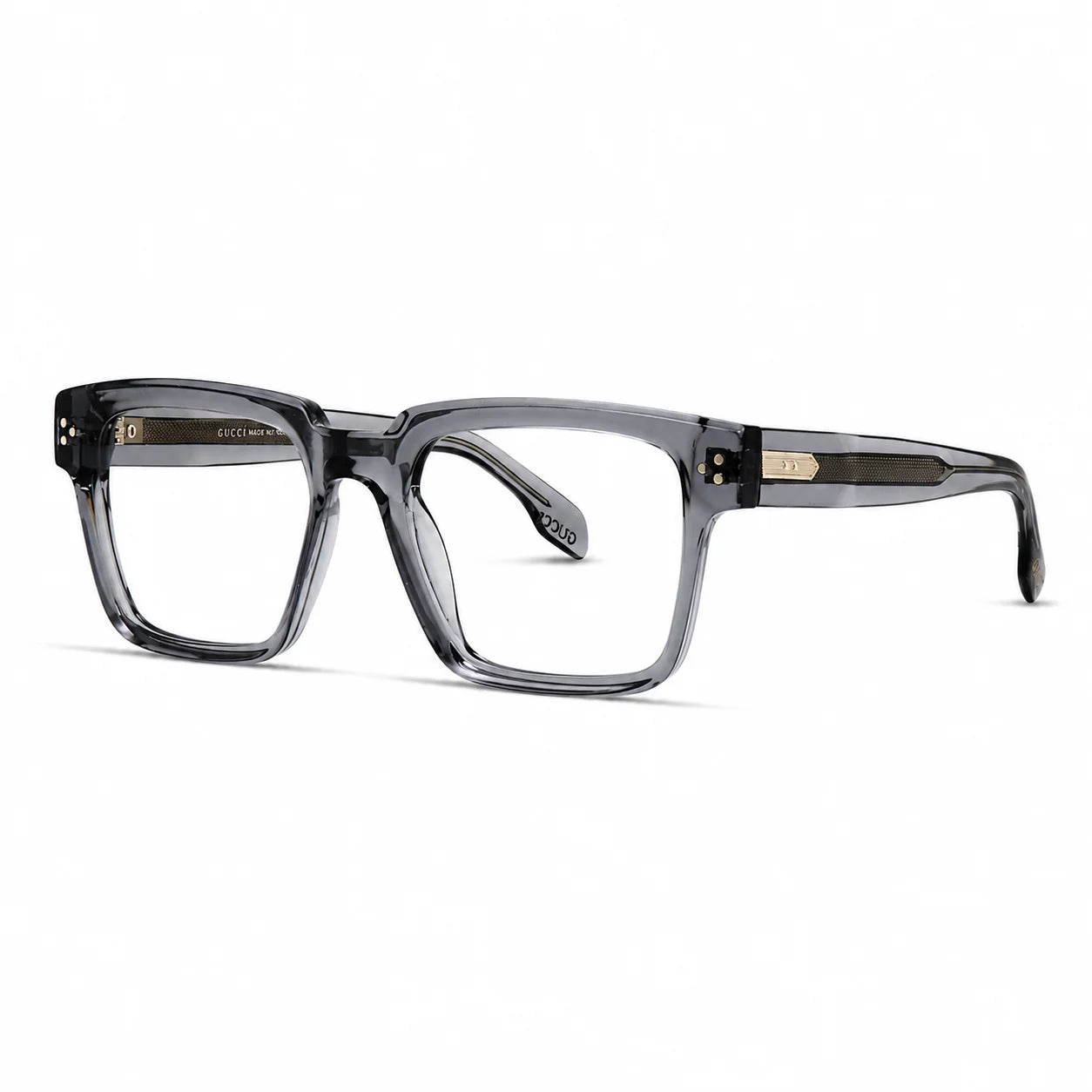 Thick Square Acetate Eyeglasses for Men Bold & Premium Frame