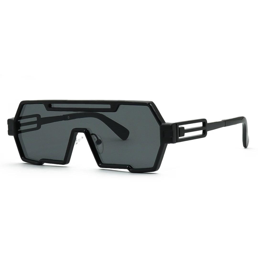 One Piece Metal Medium Men's Sunglasses