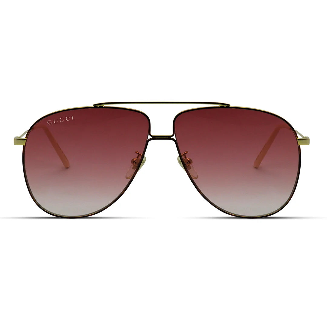 Aviator Vintage Oversized Metal Men's Sunglasses