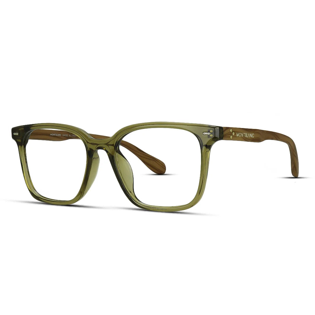Square Matte Finish Eyeglasses – Bold & Modern Eyewear Style