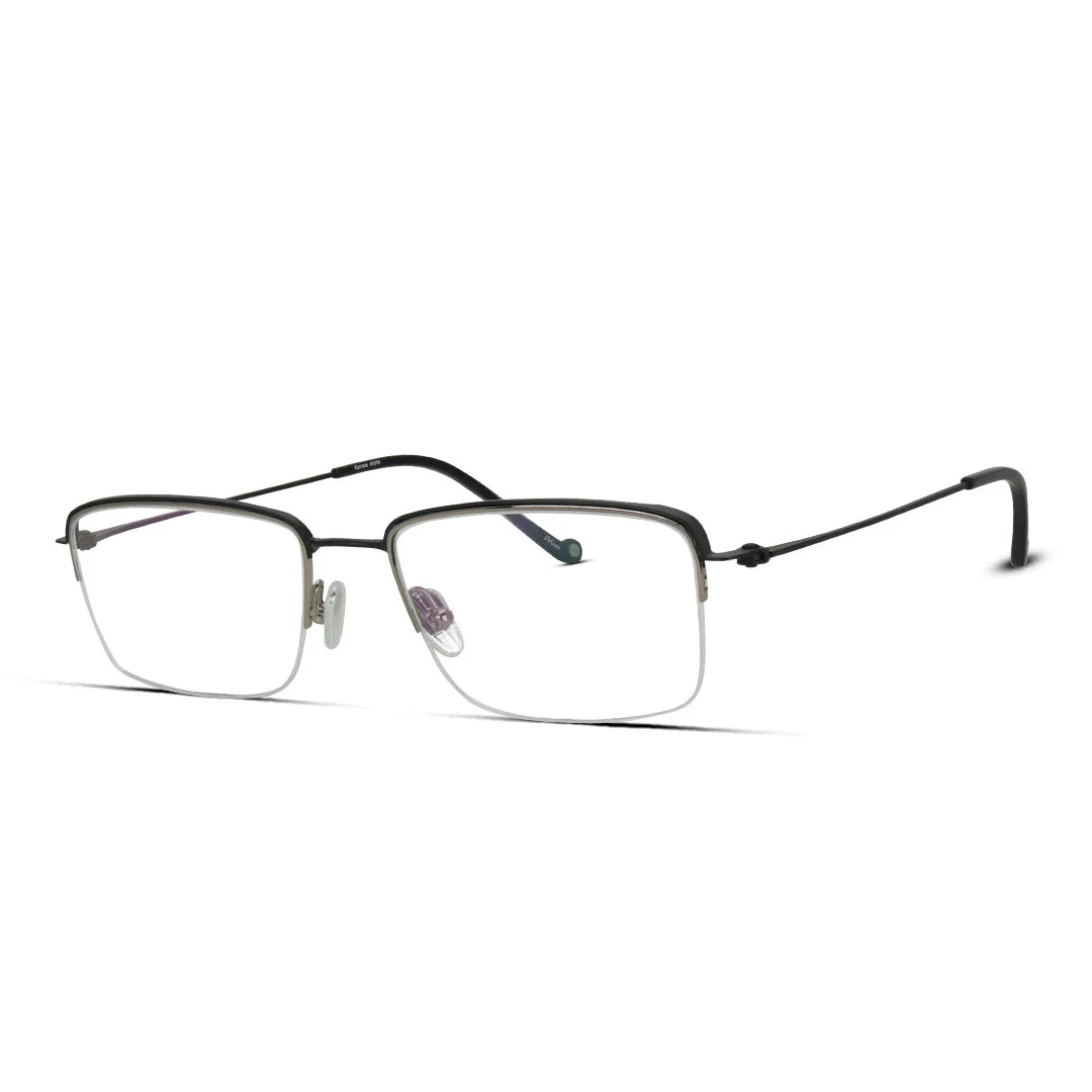 Lightweight Half-Rimless Glasses Comfort & Clarity