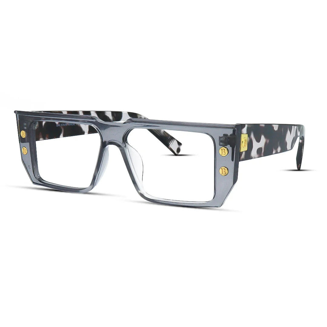 Thick Rectangle Fit Sized Eyeglasses